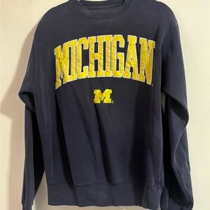 J. America Navy Sportswear Sweatshirt